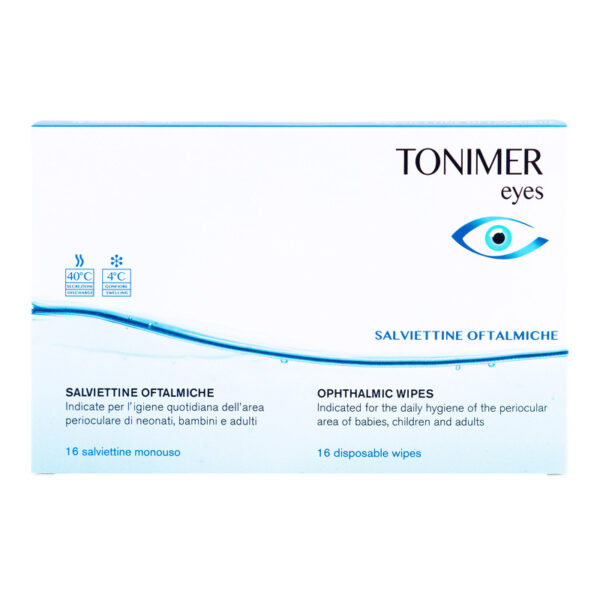 Tonimer Eyes Toallas Oftalmicas 16 Sachets