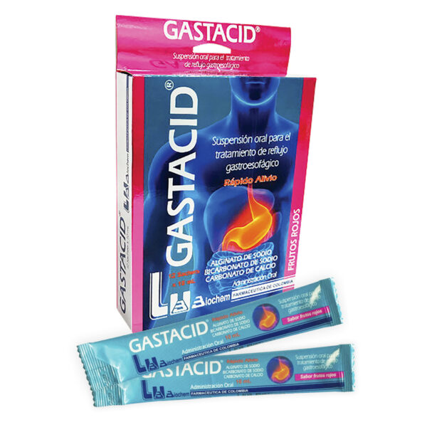 Gastacid Frutos Rojos 12 Sobres