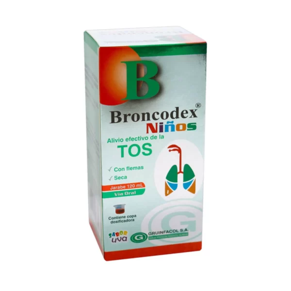 Broncodex  Jarabe Niños 120 Ml