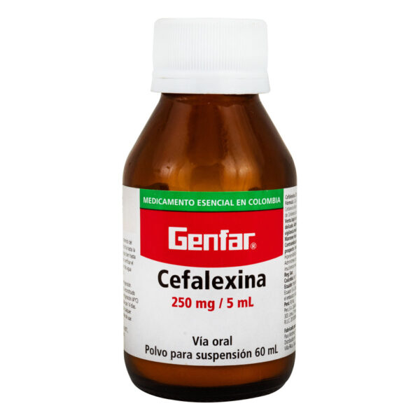 Cefalexina 250 Mg Suspension 60 Ml Gf