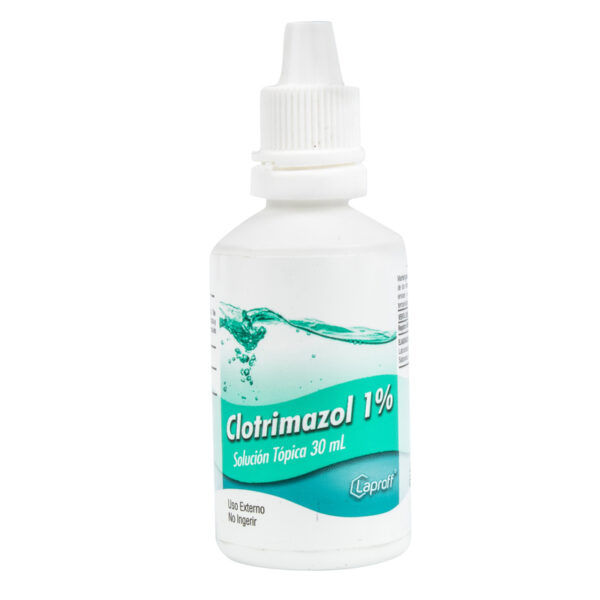 Clotrimazol 1% Solucion 30 Ml Lp