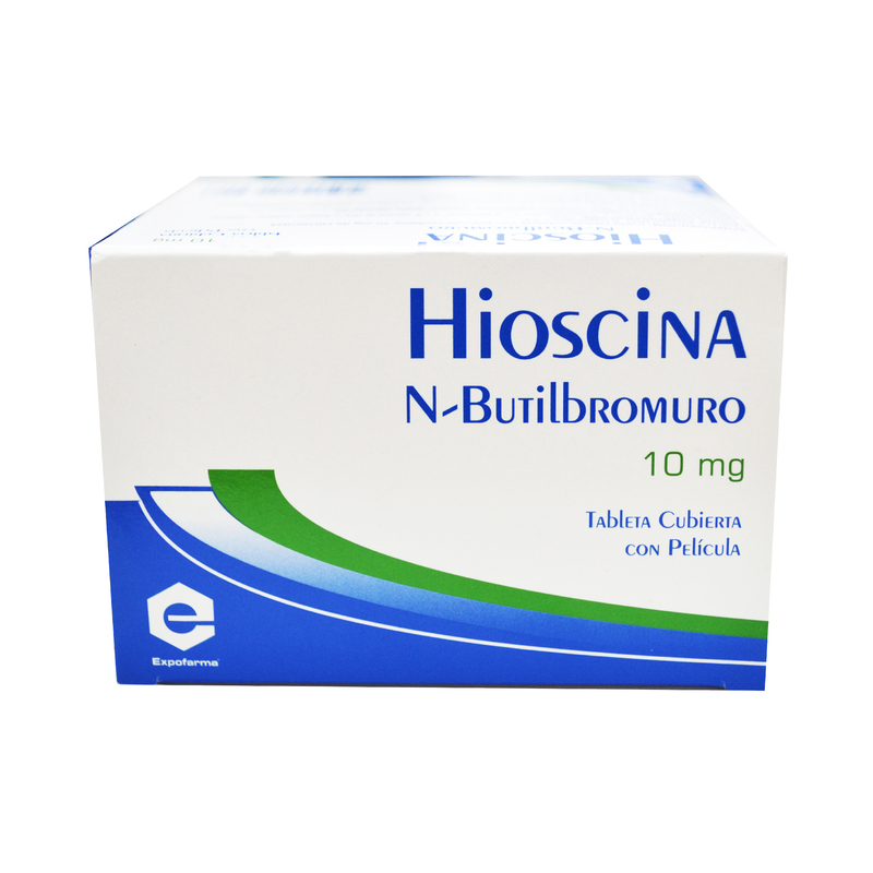 Hioscina N-Butil Bromuro 10 mg 300 Tabletas