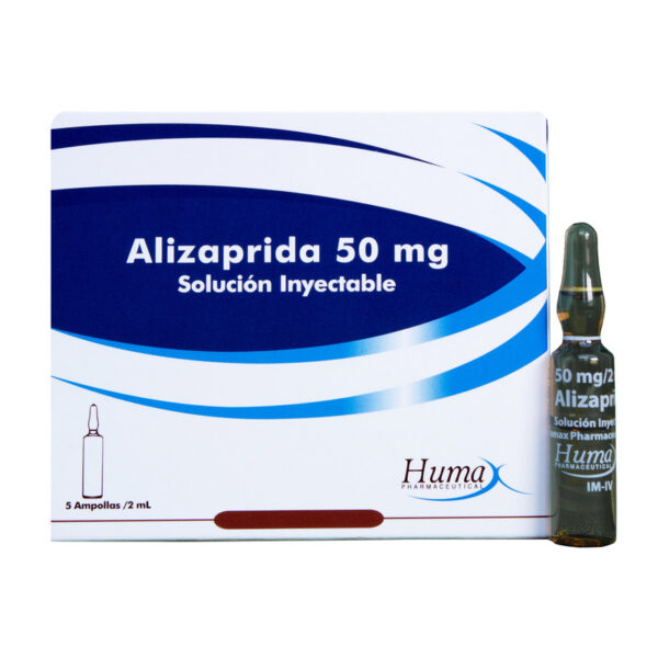 Alizaprida 50 Mg/2 Ml 5 Ampollas Hp