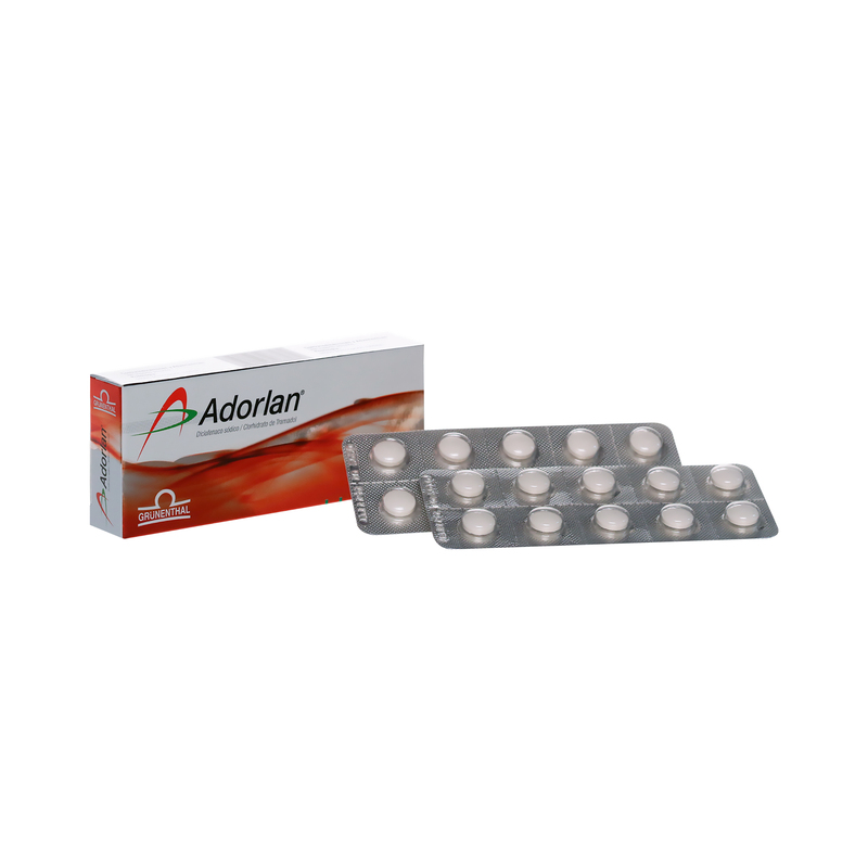 Adorlan 25 Mg 20 Capsulas