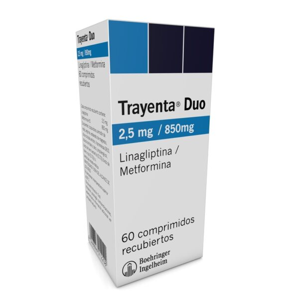Trayenta D2.5/850 60 Tabletas