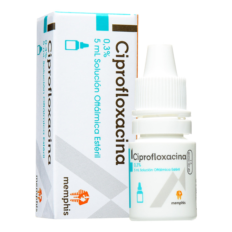 Ciprofloxacina 0.3%Gotas Oftalmicas 5ml Mp