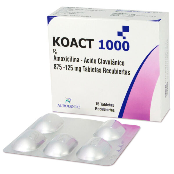 Koact 1000 Mg 15 Tabletas