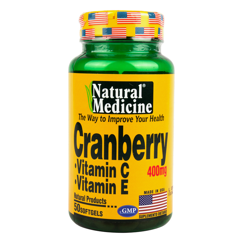 Cramberry Vitamina C Y E Natural 50