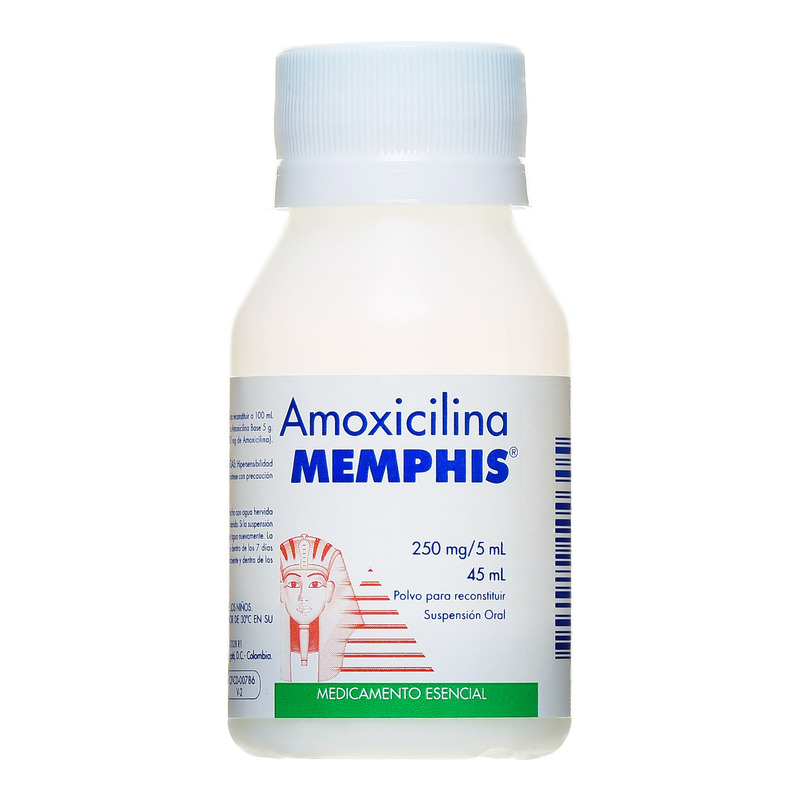 Amoxicilina 250 Mg Suspension 45 Ml Mp