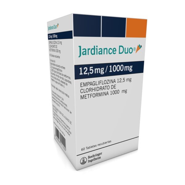 Jardiance Duo 12.5/1000mg 60 Tabletas