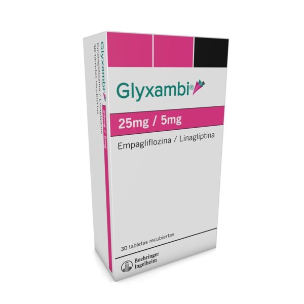 Glyxambi 25mg/5mg 30 Tabletas
