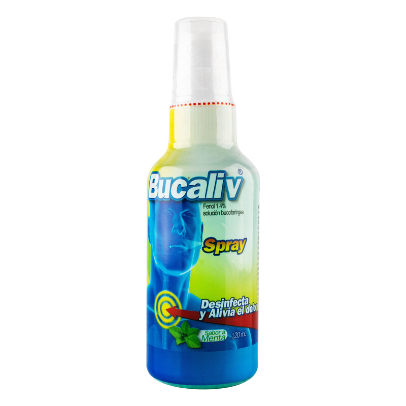 Bucaliv Spray Menta 120 Ml