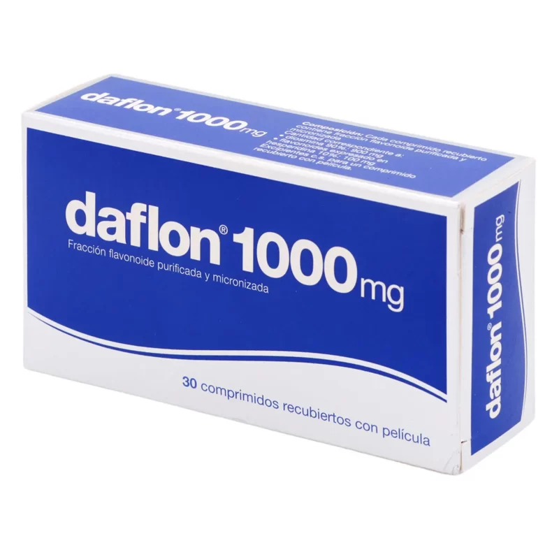 Daflon 1000 Mg 30 Tabletas Recubiertas