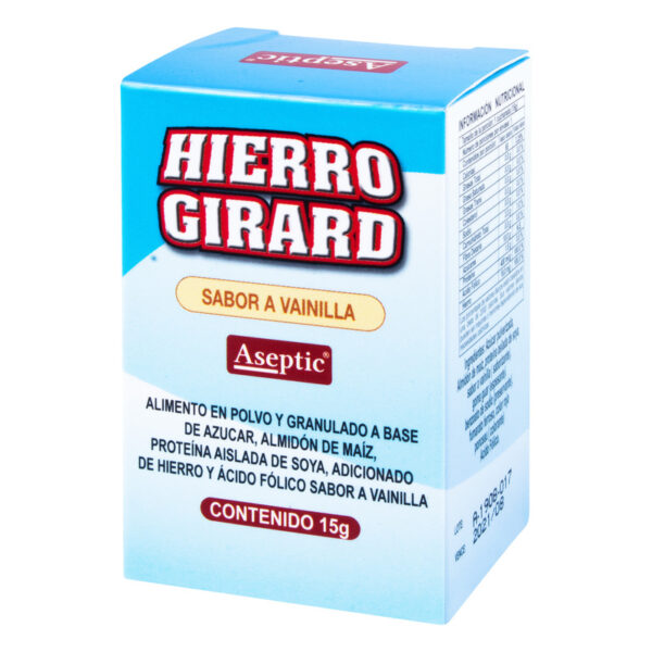 Hierro Girard Vainilla 15 Gramos