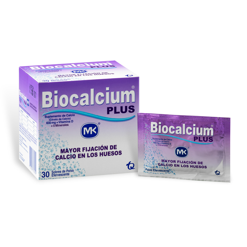 Biocalcium Plus Polvo 30 Sobres Mk