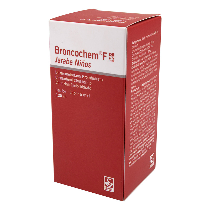 Broncochem F Pediatrico Jarabe 120 Ml