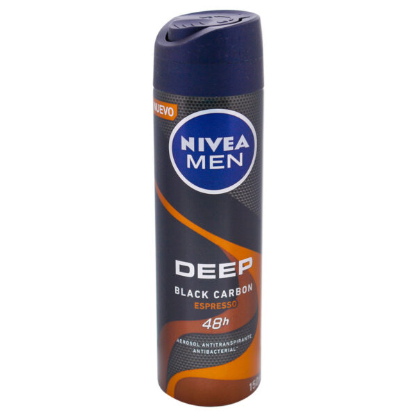 Desodorante Nivea Men Deep Espresso Aerosol 150 Ml