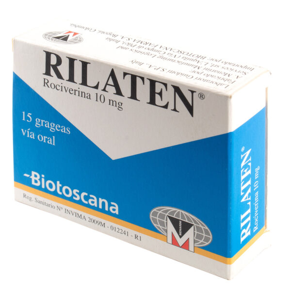 Rilaten 10 Mg 15 Grageas