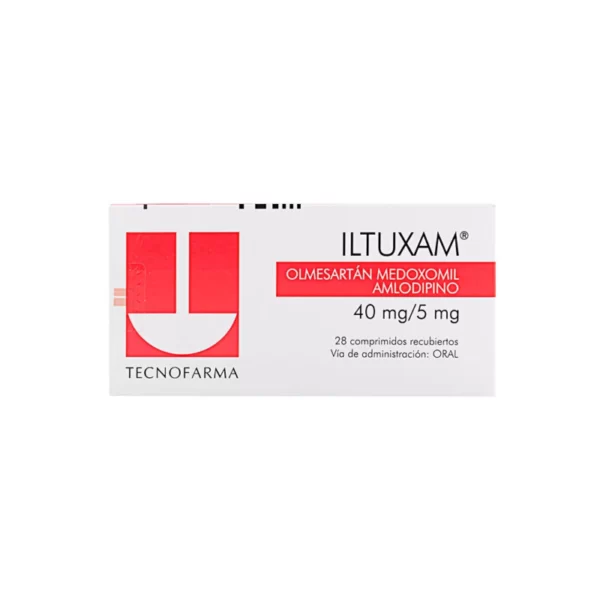 Iltuxam 40 Mg/5 Mg 28 Tabletas