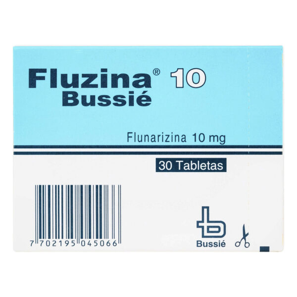 Fluzina 10 Mg 30 Tabletas