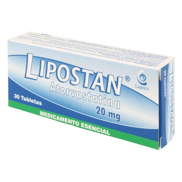 Lipostan 20 Mg 30 Tabletas