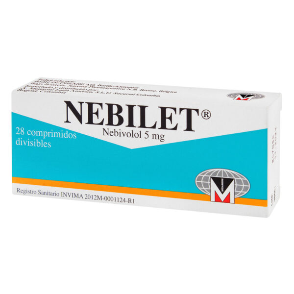 Nebilet 5 Mg 28 Capsulas