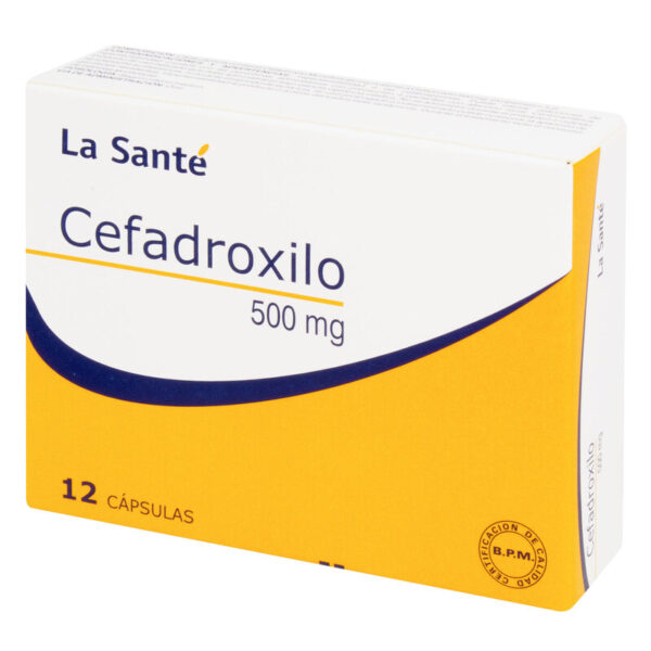 Cefadroxilo 500 Mg 12 Capsulas Ls