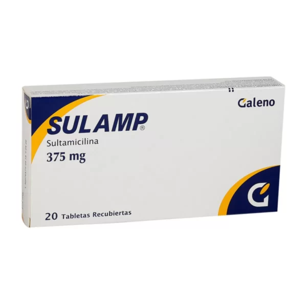 Sulamp 375 Mg 20 Tabletas