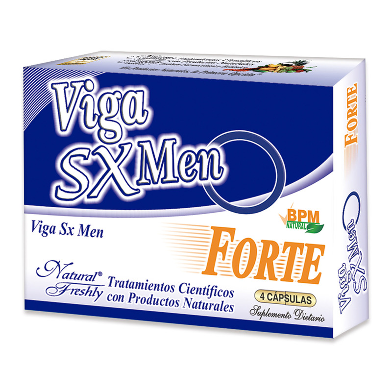 Viga Sx Men Forte 4 Capsulas Nf