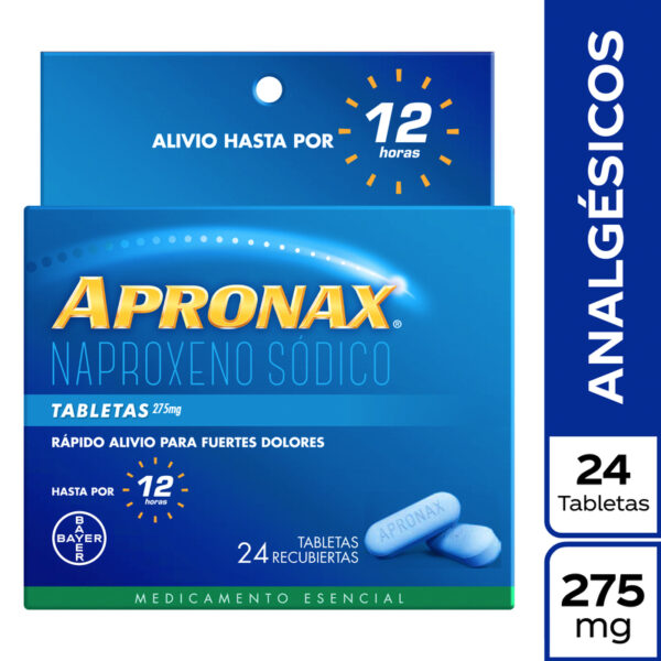 Apronax 275 Mg 24 Tabletas