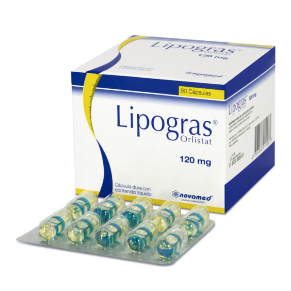 Lipogras 120 Mg 60 Capsulas
