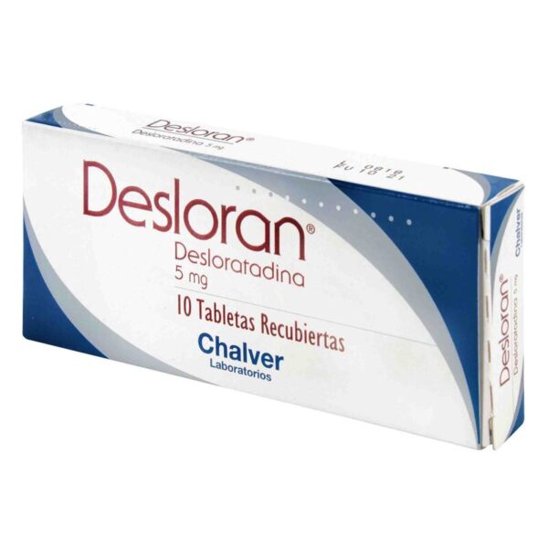 Desloran 5 Mg 10 Tabletas