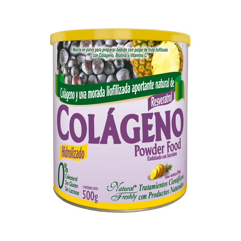 Colageno Con Resveratrol Piña 500 Gr