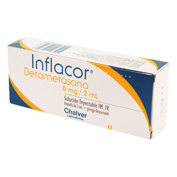 Inflacor 8 Mg 2 Ml Ampolla