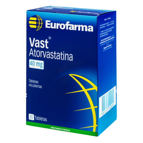 Vast 40 Mg 30 Tabletas