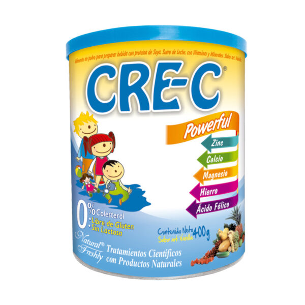 Cre C Malteada Powerful Vainilla 400 Gr
