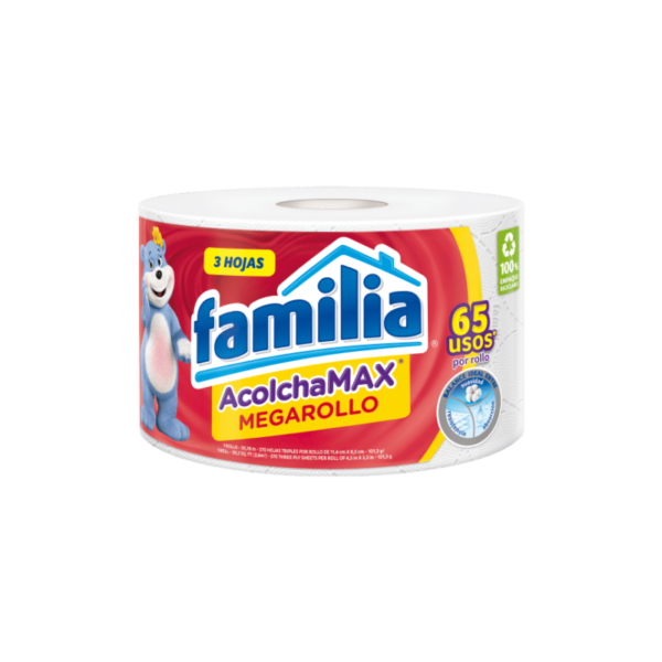 Papel Higienico Familia Acolchamax Mega Rollo 48 Rollos