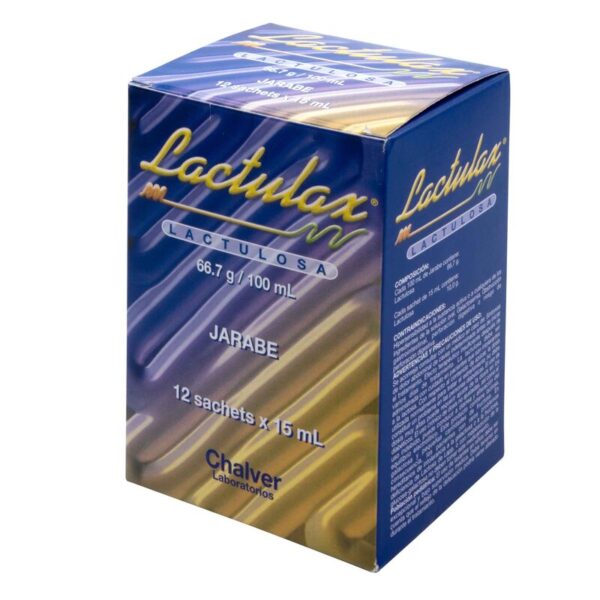 Lactulax 12 Sobres Jarabe 15 Ml