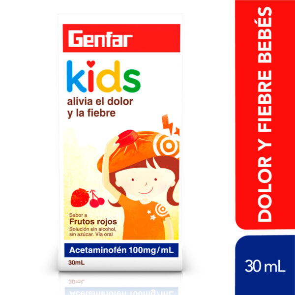 Acetaminofen Kids 100 Mg Gotas 30 Ml Gf