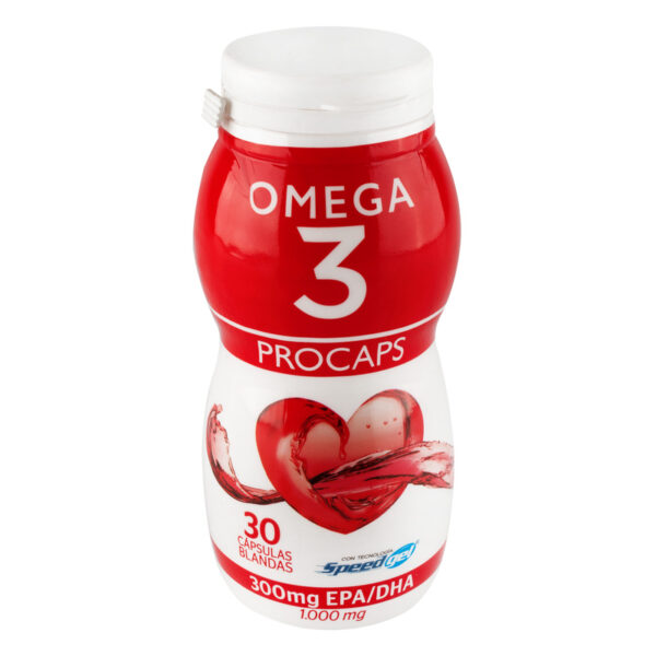 Omega 3 300 Mg Epa/Dha 30 Capsulas Pc
