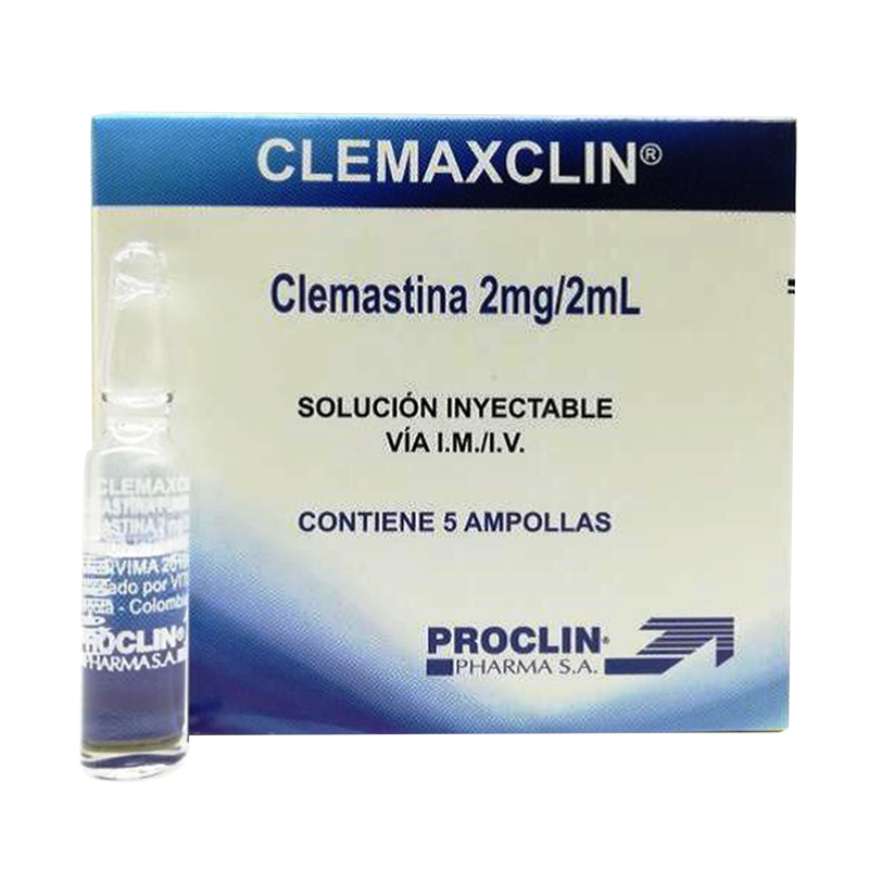 Clemaxclin 2mg/2ml Solucion Inyectable 5 Ampollas