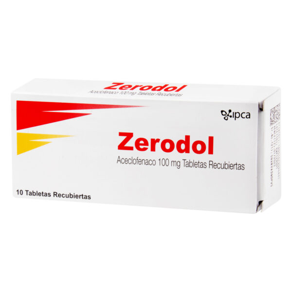 Zerodol 100mg 10 Tabletas