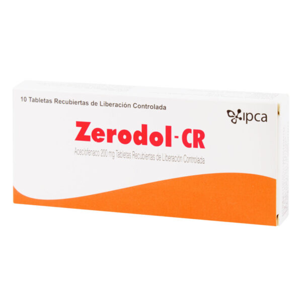 Zerodol 200mg 10 Tabletas