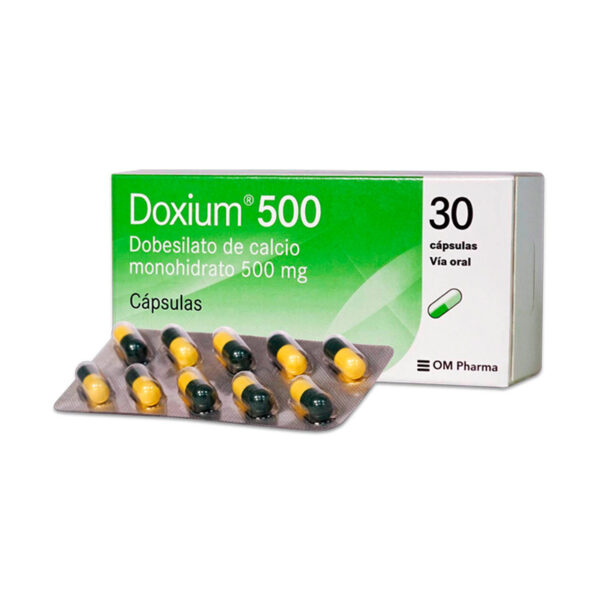 Doxium 500 Mg 30 Capsulas
