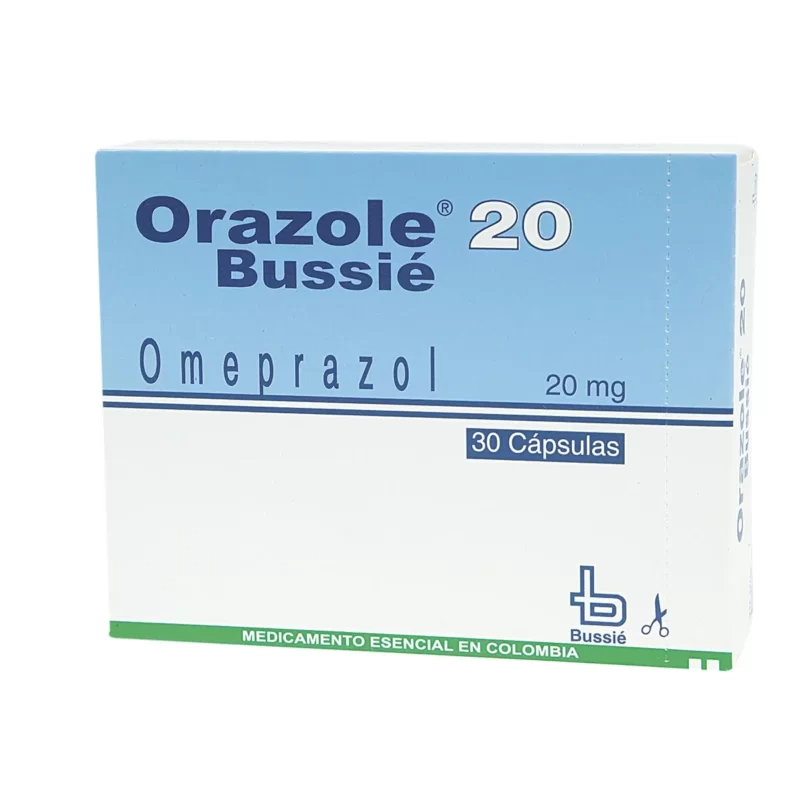 Orazole 20 Mg 30 Capsulas