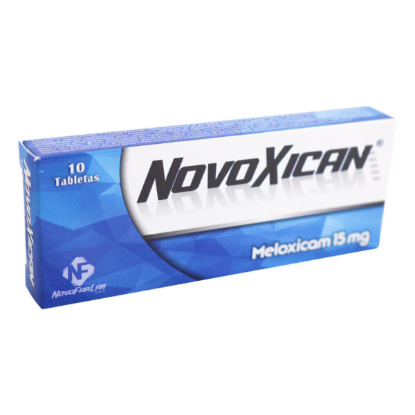 Novoxicam 15 Miligramos 10 Tabletas