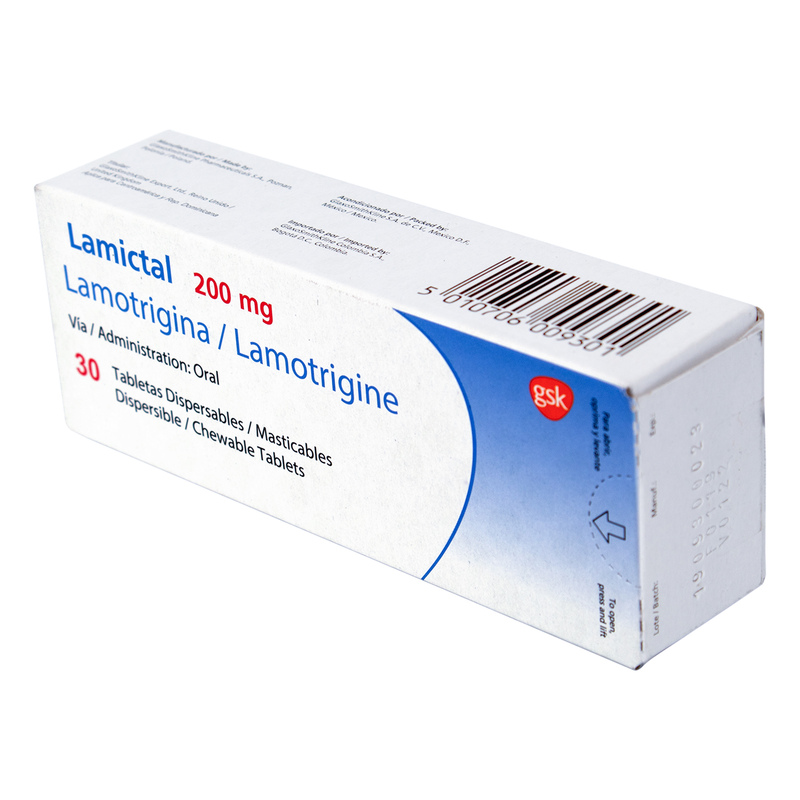 Lamictal Disp.200 Mg 30 Tabletas