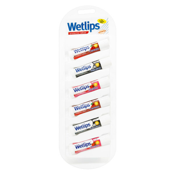 Protector Labial Wetlips Surtido Display 6 Unidades