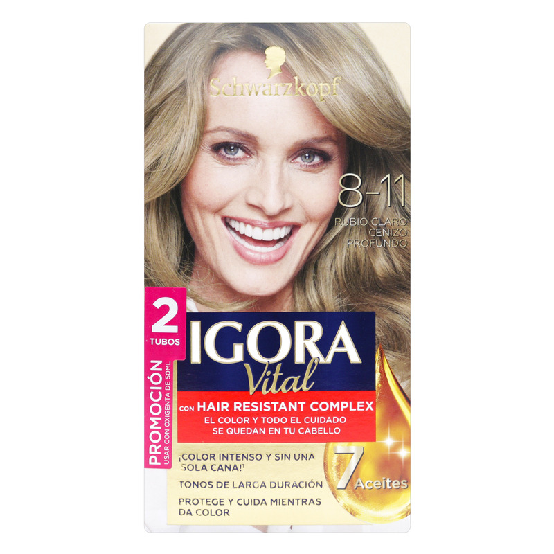 Igora Vital Kit 8-11 2 Tubos Rubio Claro C.P