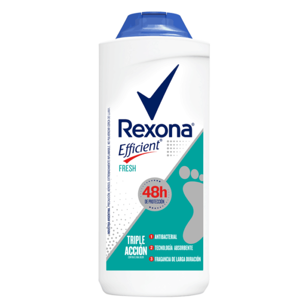 Talco Rexona Efficient Fresh 180 Gr
